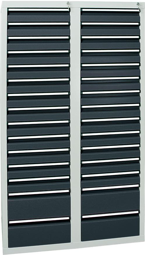 Produktbild von Stumpf Schubladenschrank STS 410 RAL 7035/7016 26x100 4x200 mm 7104771 4031068179694