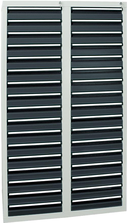 Produktbild von Stumpf Schubladenschrank STS 410 RAL 7035/7016 34x100 mm 7104171 4031068179700