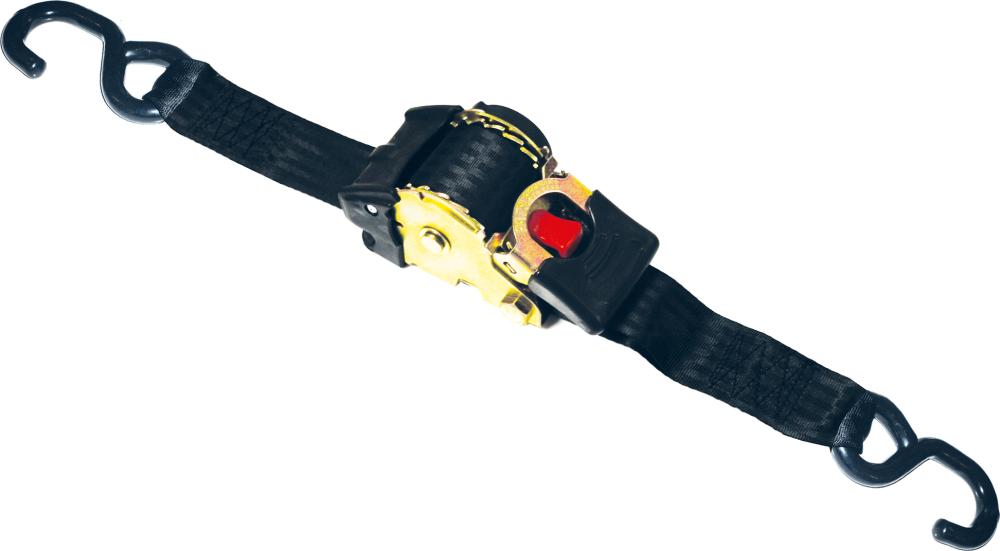 Produktbild von FS-Hebetechnik Zurrgurt Automatik mit S-Haken Länge 3,0m Breite 50mm BAM50300SRS15 4053569851527