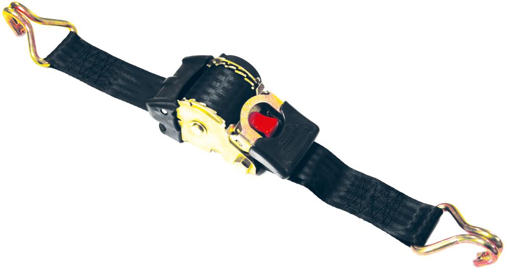 Produktbild von FS-Hebetechnik Zurrgurt automatisch 25 mm 1,8 m 300 daN Spitzhaken BAM25180SP06 4250077123751