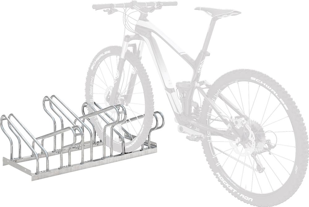 Produktbild von WSM Fahrradparker Hoch/Tief zweiseitig verzinkt L 1050 mm 6 Plätze 105700027 4250366513614