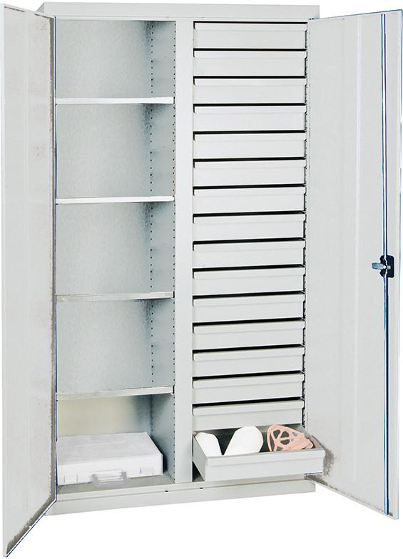 Produktbild von Stumpf Werkzeugschrank 16 S 4 W 1800x1000x500 mm grau 2004107 4031068074746