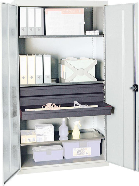 Produktbild von Stumpf Werkzeugschrank 3SL1000 3 Wannenböden 1800x1000x500 mm grau 3008207 4031068127978