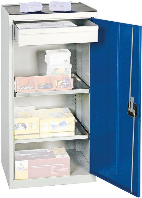 Produktbild von Stumpf Materialschrank 2000 1000x500x500 grau/blau 1 SL 2001174 4031068147471