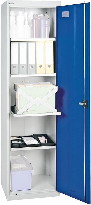 Produktbild von Stumpf Werkzeugschrank S2000 RAL 7035/5010 4 verzinkte Wannenböden 2005074 4031068159870