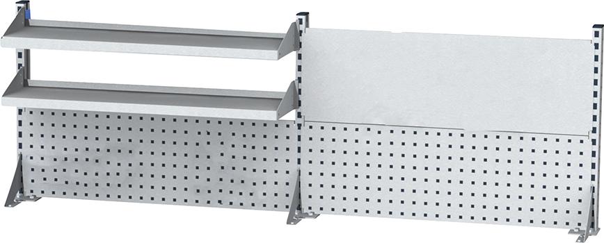 Produktbild von FORUM Werkbank-Aufbau für 2000mm BxH 2000x650mm 4260612090 4317784947404