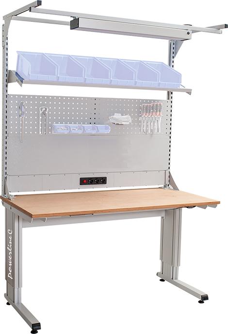 Produktbild von Bedrunka+Hirth Grundtischkombi C-Fuß mit elektrisch Höhenverstellung 2000x750x745- CF.200.75-1 4050413029910