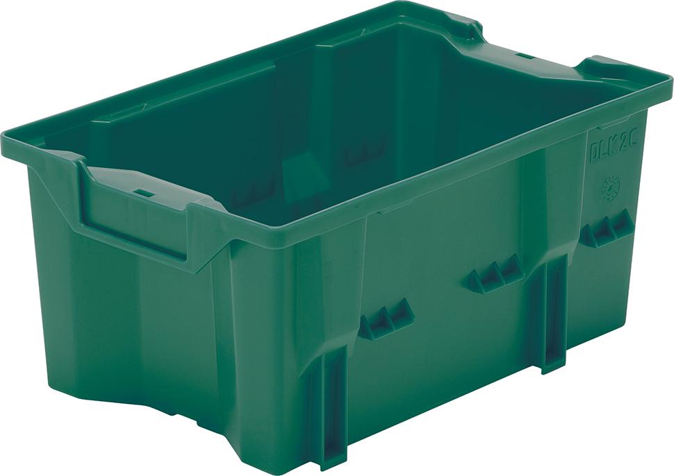 Produktbild von LA-KA-PE Drehlagerkasten DLK 2 c grün (10 Stück) 4332163999348 4031022049100