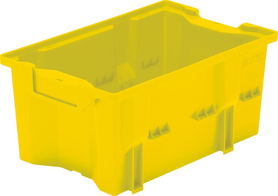 Produktbild von LA-KA-PE Drehlagerkasten DLK 2 c gelb (10 Stück) 4332163999355 4031022049117