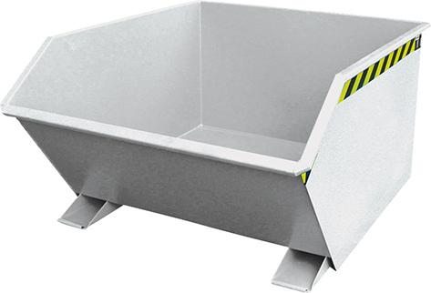 Produktbild von Bauer Kippbehälter GU 1000 l B1280xT1640xH780 mm verzinkt Tragkraft 1500kg GU 1000 vzk. 4052462002241