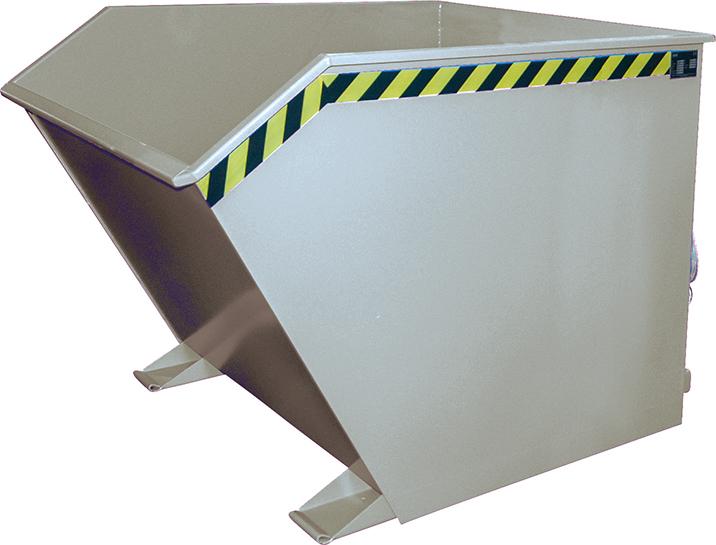 Produktbild von Bauer Kippbehälter GU 1500 l B1280xT1640xH1090 mm verzinkt Tragkraft 1500kg GU 1500 vzk. 4052462002340
