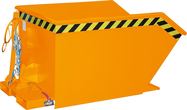 Produktbild von Bauer Spänebehälter SGU 500 l 780xT1140xH680 mm RAL 2000 Tragkraft 1000kg mit Loc SGU 50 lack. 4052462025042