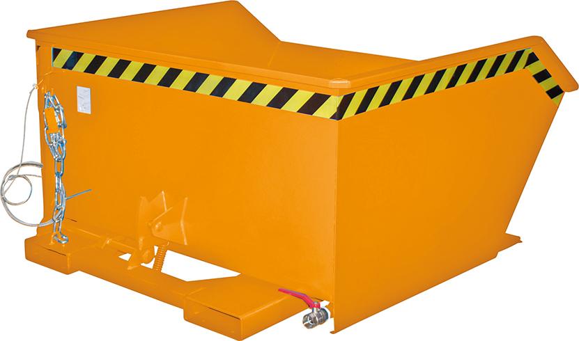 Produktbild von Bauer Spänebehälter SGU 750 l 1280xT1140xH680 mm RAL 2000 Tragkraft 1000kg mit Lo SGU 75 lack. 4052462025127