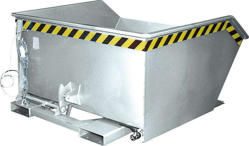 Produktbild von Bauer Spänebehälter SGU 750 l 1280xT1140xH680 mm verzinkt Tragkraft 1000kg mit Loc SGU 75 vzk. 4052462025189