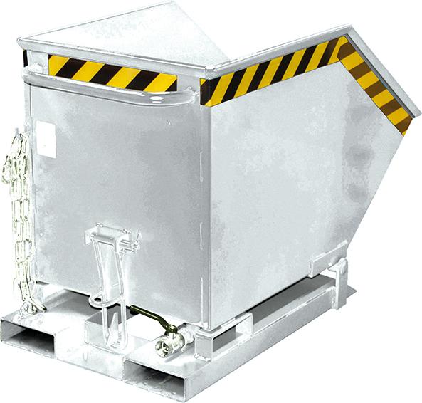 Produktbild von Bauer Späne-Kippmulde 250 l 1130x590x740mm verzinkt SKK 250 vzk. 4052462036338