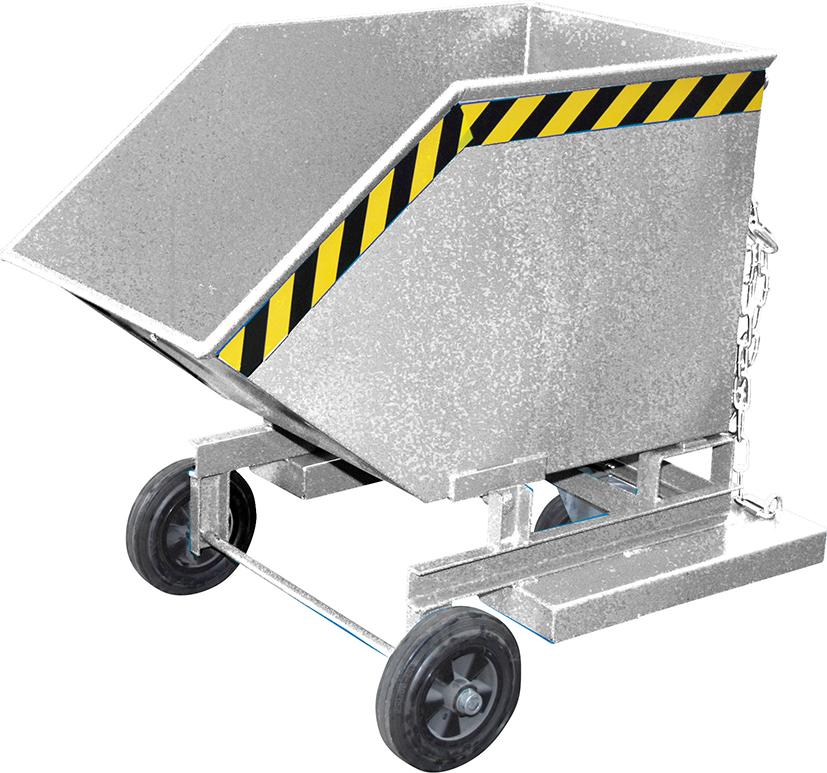 Produktbild von Bauer Kastenwagen KW-ET 250 l B820xT1115xH990 mm verzinkt Tragkraft 750kg KW-ET 250,verzinkt 4052462041790