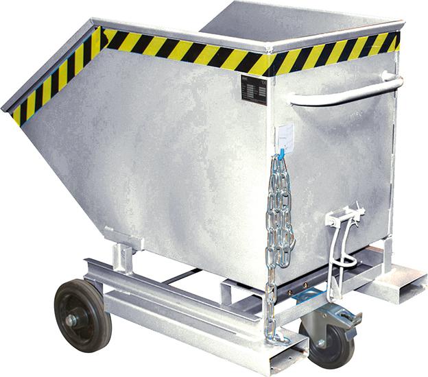 Produktbild von Bauer Kastenwagen KW-ET 400 l B900xT1320xH1090 mm verzinkt Tragkraft 750kg KW-ET 400,verzinkt 4052462041868