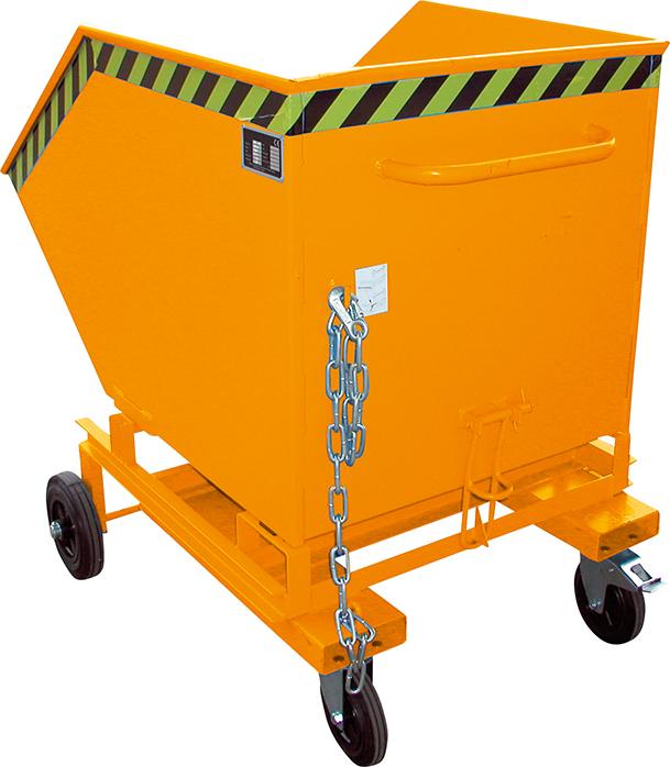 Produktbild von Bauer Kastenwagen KW-ET 600 l B1070xT1395xH1220 mm RAL 2000 Tragkraft 300kg KW-ET 600,lackiert 4052462041882