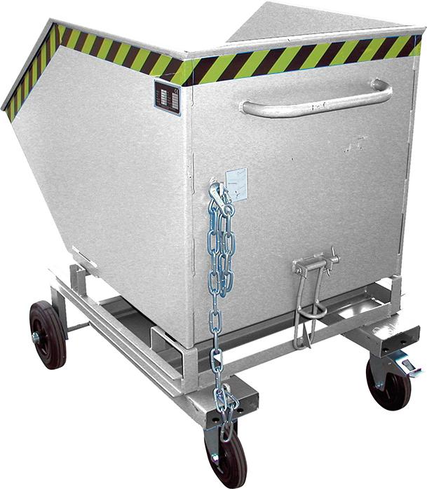 Produktbild von Bauer Kastenwagen KW-ET 600 l B1070xT1395xH1220 mm verzinkt Tragkraft 750kg KW-ET 600,verzinkt 4052462041967