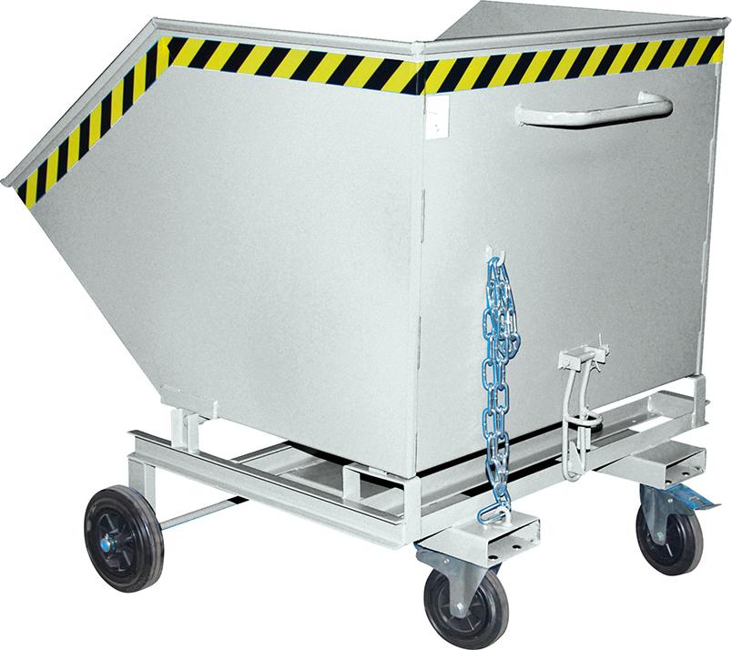 Produktbild von Bauer Kastenwagen KW-ET 1000 l B1340xT1420xH1290 mm verzinkt Tragkraft 750kg KW-ET 1000,verzinkt 4052462042070