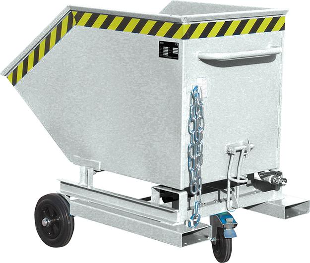 Produktbild von Bauer Spänekastenwagen SKW-ET 400 l B900xT1320xH1090 mm verzinkt Tragkraft 750 SKW-ET 400 vzk. 4052462042124