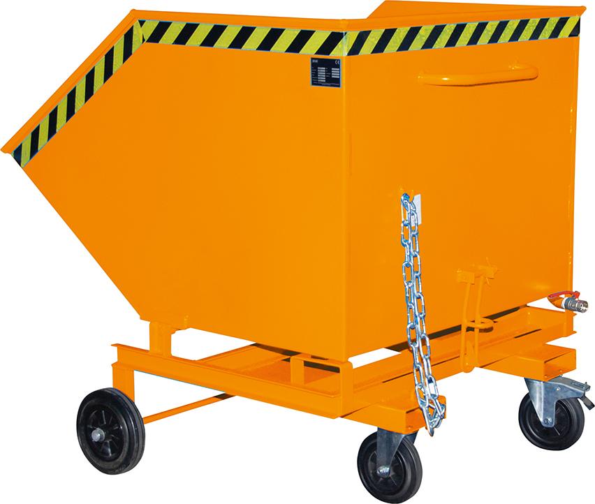 Produktbild von Bauer Spänekastenwagen SKW-ET 1000 l B1340xT1420xH1290 mm RAL 2000 Tragkraft SKW-ET 1000 lack. 4052462042360