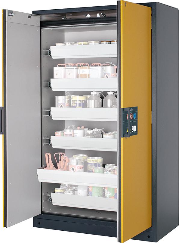 Produktbild von asecos Gefahrenstoff-Sicherheitsschrank Q-Clas90 B 1200 mm,6VA 3000104030017 4054923039209