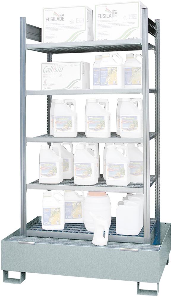 Produktbild von LaCont Regal mit Standwanne GR1-G-Standwanne verzinkt R71-1061-C 4260139970605