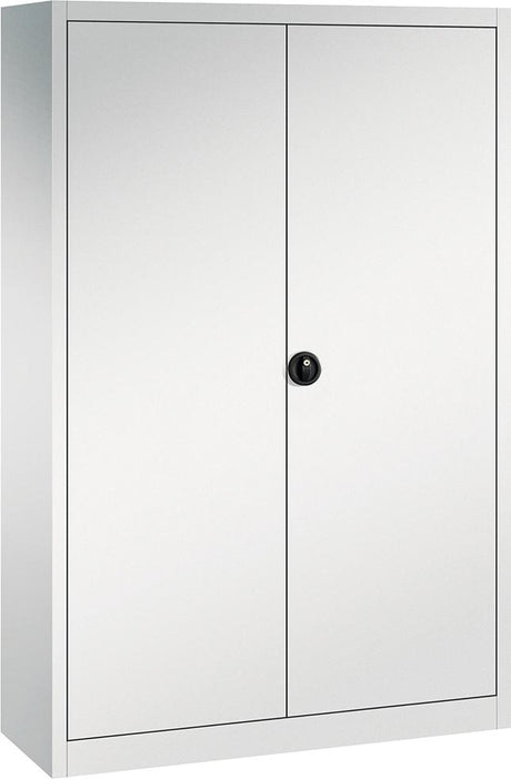 Produktbild von FORUM Flügeltürenschrank 4 Böden 70kg Traglast H1950xB1200xT400mm RAL 7035/7035 4260612161 4317784969833