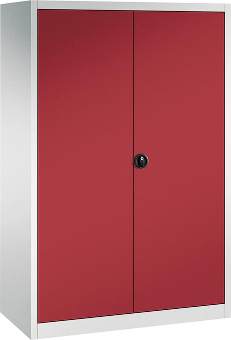 Produktbild von FORUM Flügeltürenschrank 4 Böden 70kg Traglast H1950xB1200xT600mm RAL 7035/3003 4260612194 4317784969949