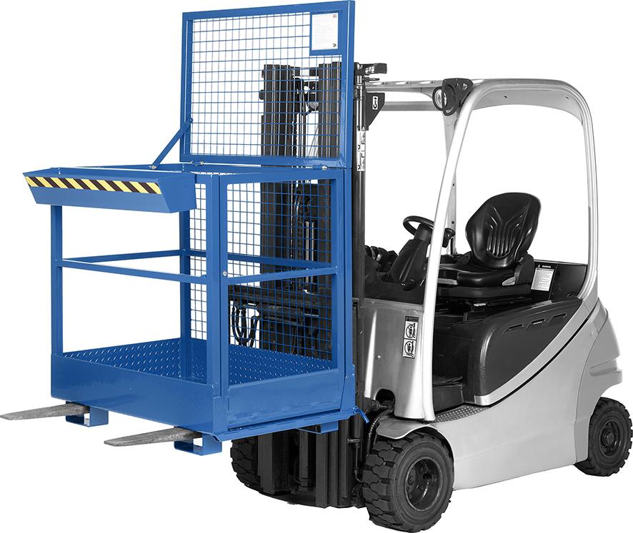 Produktbild von RR-Industrietechnik Arbeitsbühne RAL 5010 deutsche Ausführung 100400101 4251305400019