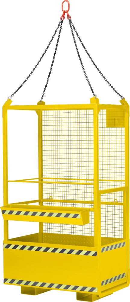 Produktbild von RR-Industrietechnik Arbeitskorb Typ RAK-kranb 1200x800x2200 mm Traglast 300 kg RAL 1 120000099 4251305417505