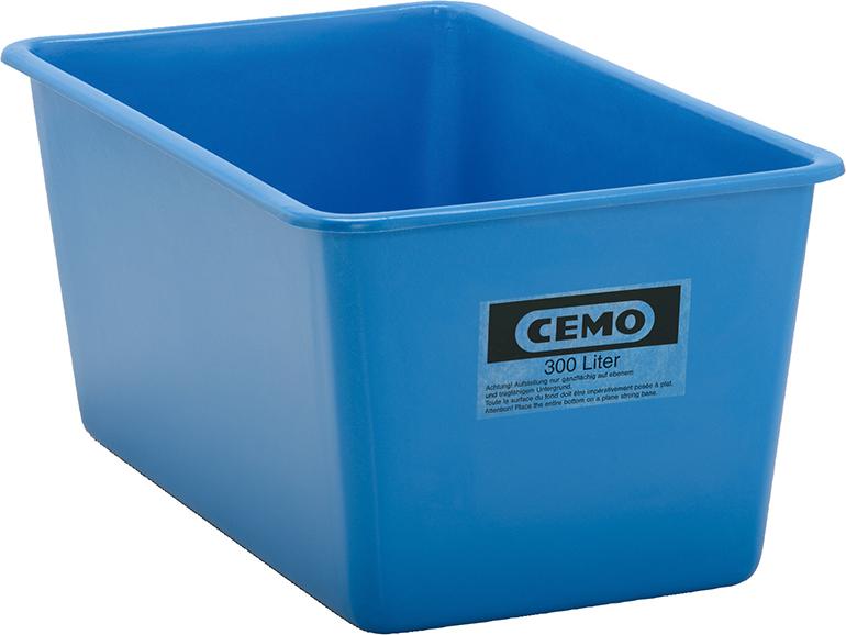 Produktbild von CEMO Rechteckbehälter 300l blau 7570 4052886101582