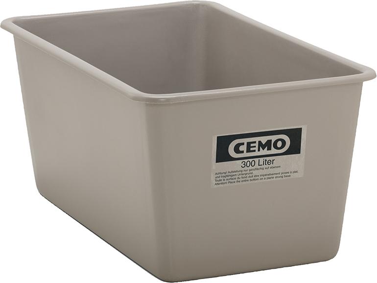 Produktbild von CEMO Rechteckbehälter 300l grau 1161 4052886101605