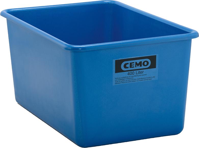 Produktbild von CEMO Rechteckbehälter 400l blau 7571 4052886111345