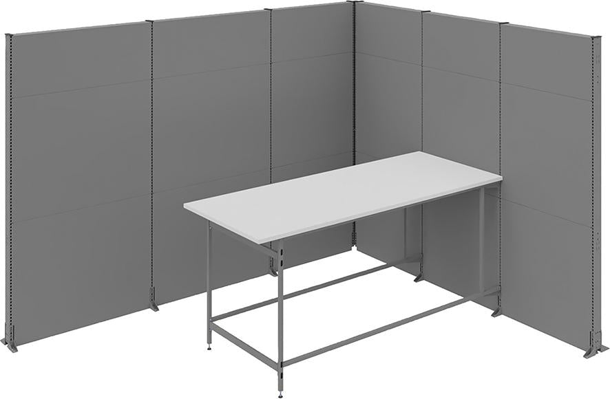 Produktbild von OTTOKIND Meeting Point B3630xT3130xH2500 mm RAL 7037 PA700080-2317 4003051757288