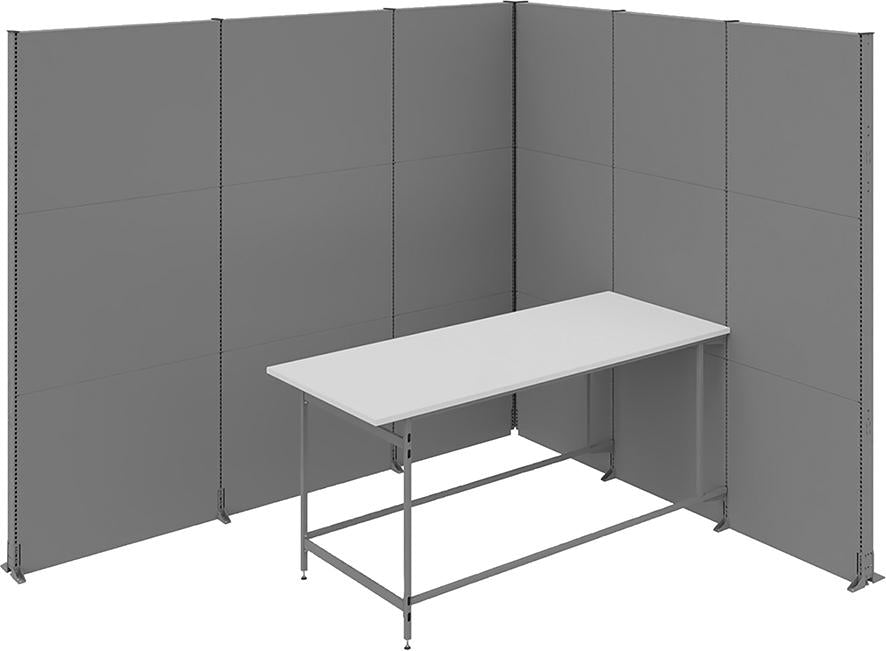 Produktbild von OTTOKIND Meeting Point B3630xT3130xH29600mm RAL 7037 PA700090-2317 4003051757295