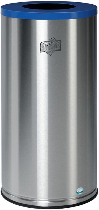 Produktbild von VAR Wertstoffsammelgerät WS 70 Deckel enzianblau (RAL 5010) beschichtet 3568 4030695035687