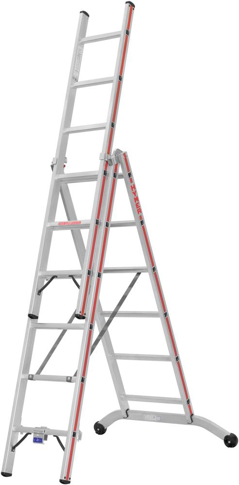 Produktbild von Hymer Mehrzweckleiter 3-teilig 604718 604718 4019502338487