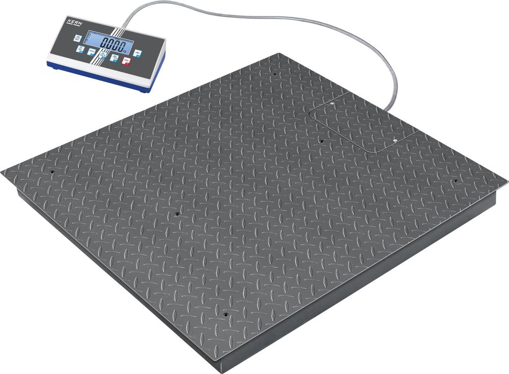 Produktbild von KERN Bodenwaage BIC 600K-1S Wägebereich 300/600 kg Ablesbarkeit 100/200 g BIC 600K-1S 4045761193222