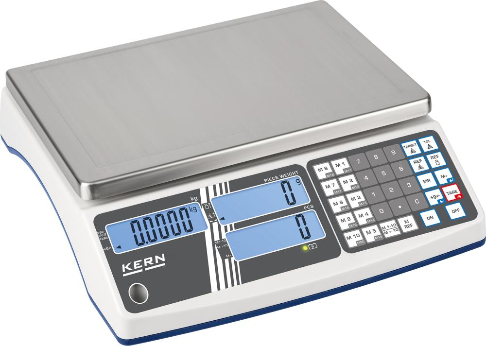 Produktbild von KERN Zählwaage CIB 6K-4 Wägebereich 6 kg Ablesbarkeit 0,5 g CIB 6K-4 4045761214897