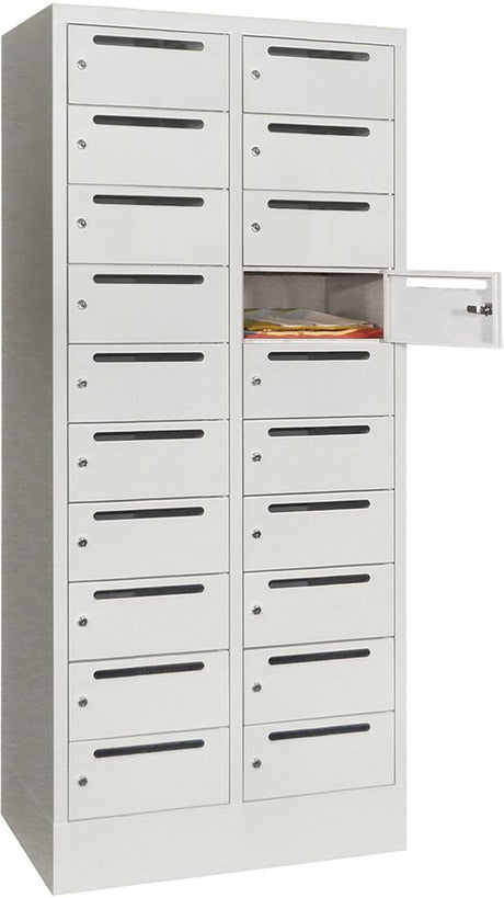 Produktbild von PAVOY Verteilerschrank 20 Fächer 400 AB735 61265-204-441-735 4055955168271