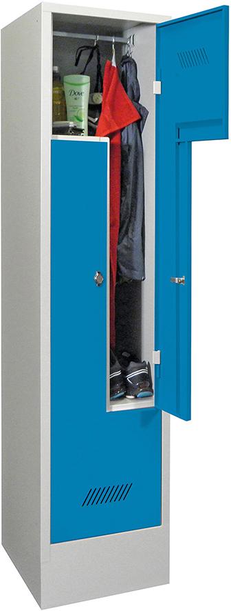 Produktbild von PAVOY Z-Garderobenschrank mit Sockel 2-teilig Dreh 735512 60262-212-022-735512 4055955184998