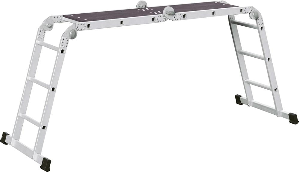 Produktbild von ZARGES LM-Vielzweckleiter 4-teilig 4x3 Sprossen Multimax M 41610 4003866416103