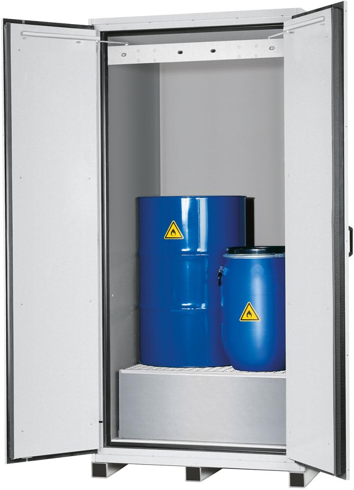 Produktbild von asecos Fass-Schrank 1 F inkl. Auffangwanne 3039300130395 4054923055841