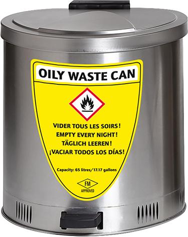 Produktbild von asecos Sammelbehälter 65 l Edelstahl 23161 4250101146220