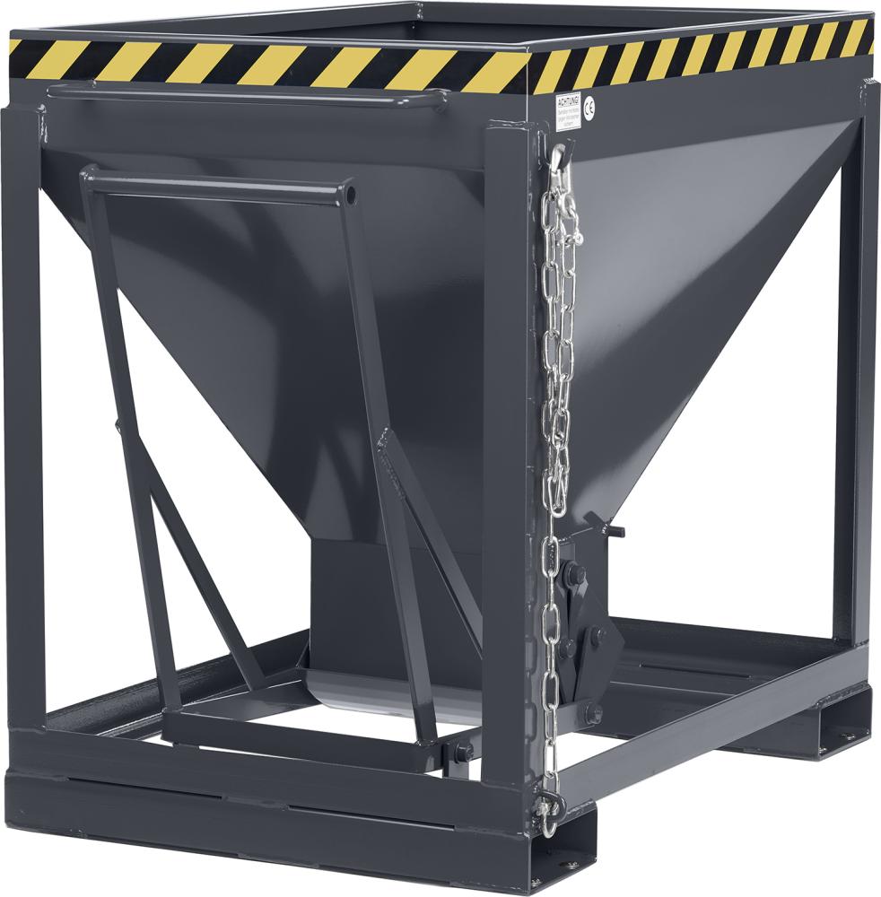 Produktbild von RR-Industrietechnik Silowagen Typ RSL-600 780x1200x1030 mm Vol. 0,6 m³ Korn 3mm RAL 120200056 4251305417789