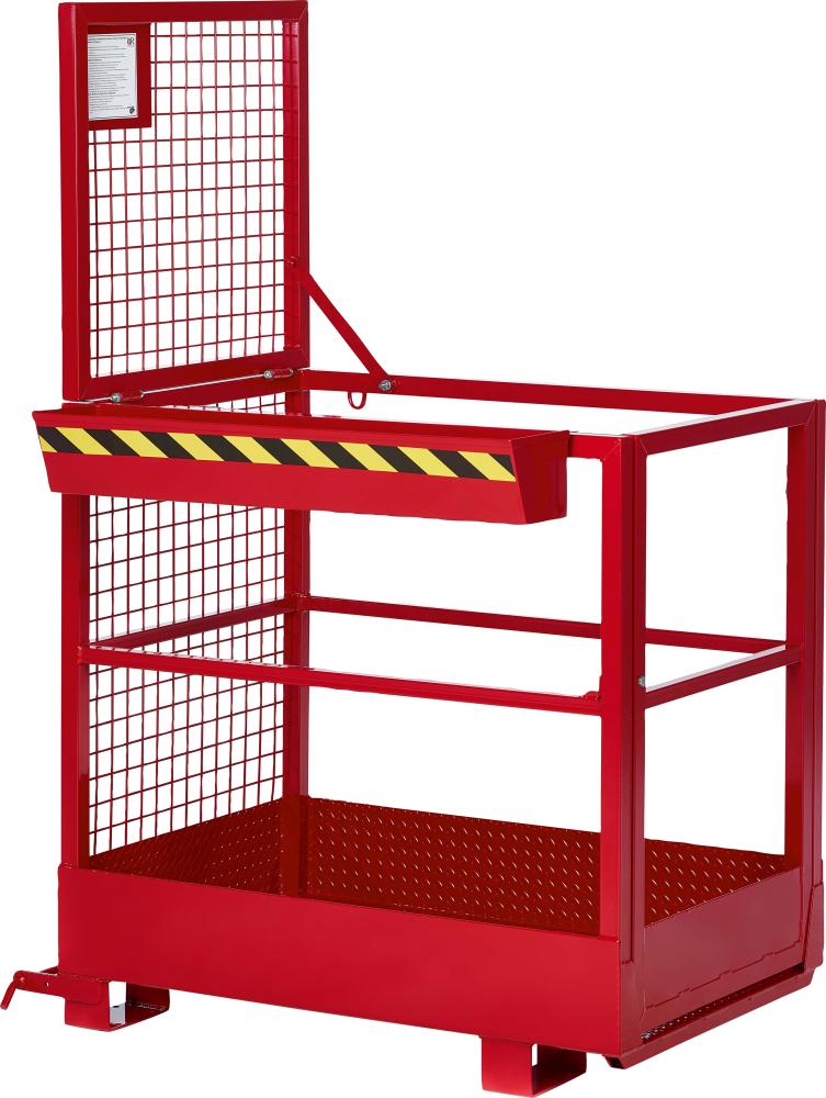 Produktbild von RR-Industrietechnik Arbeitskorb Typ RAK-Slim 800x1200x1900 mm Traglast 300 kg RAL 30 100100102 4251305400071