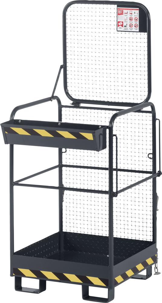 Produktbild von RR-Industrietechnik Arbeitskorb Typ RAK-One 800x800x1900 mm Traglast 240 kg RAL 7016 120000013 4251305413842