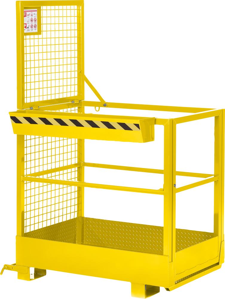 Produktbild von RR-Industrietechnik Arbeitskorb Typ RAK-Slim 800x1200x1900 mm Traglast 300 kg RAL 10 120000097 4251305417482